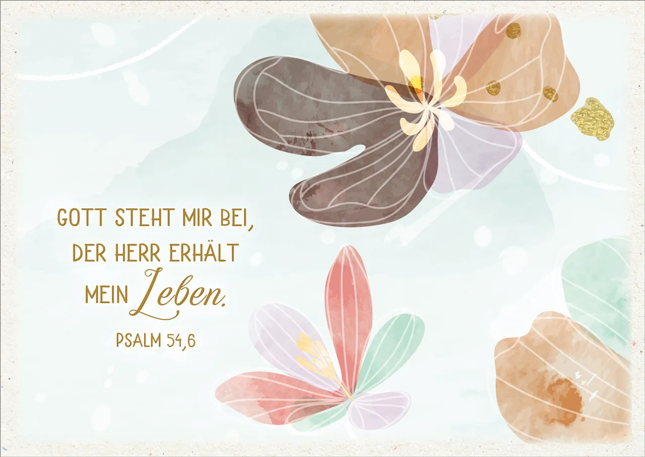 Postkarte Mein Leben GF