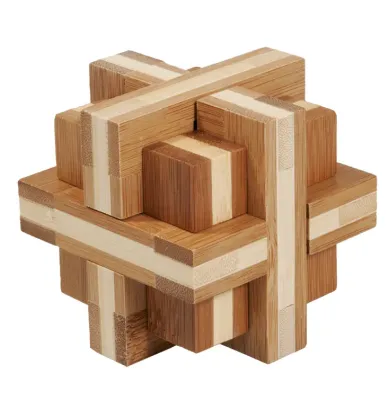 Casse-tête bambou : double croix