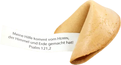 Bibelkeks - Mittendrin Ein Wort von Gott - mehr als ein Glückskeks!