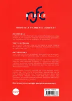 Bible Nouvelle Français Courant - couverture souple, avec deutérocanoniques
