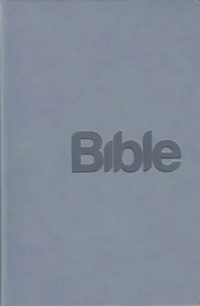Tchèque, Bible, reliée, grise