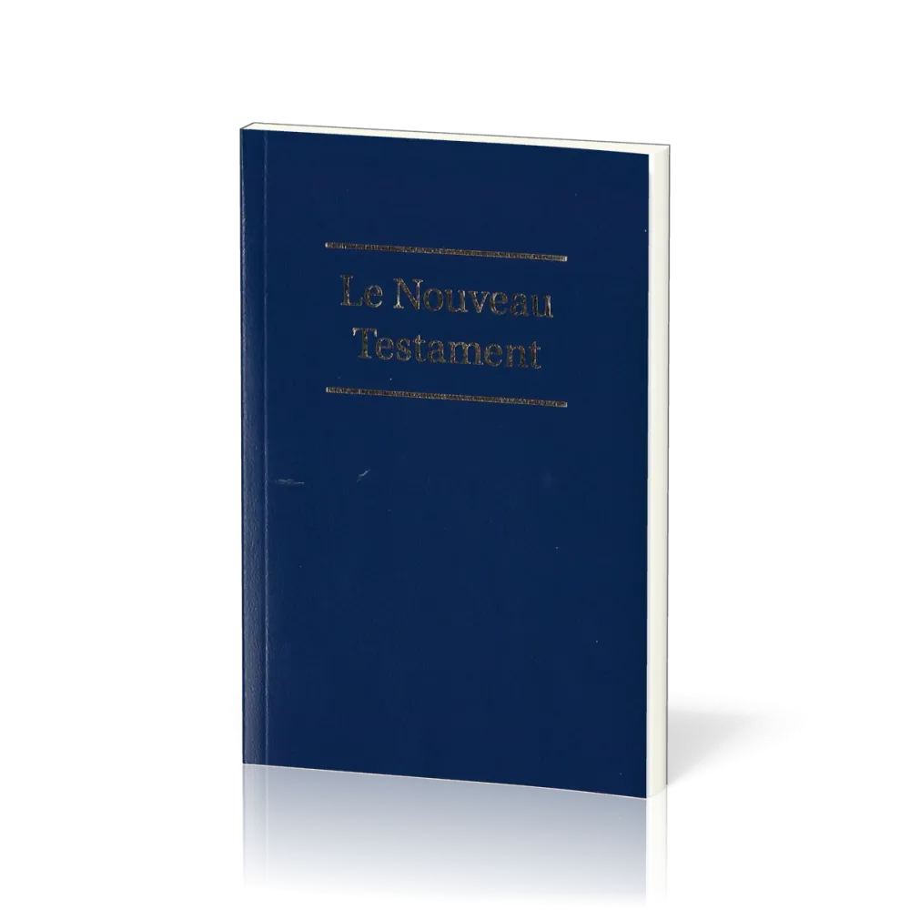 Nouveau Testament, Lausanne révisée 2023, broché, vinyl, souple, bleu