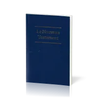 Nouveau Testament, Lausanne révisée 2023, broché, vinyl, souple, bleu