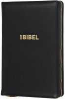 Allemand, Bible Schlachter 2000, références parallèles, cuir souple, fermeture éclair - Tranche...