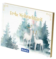 Postkartenbox Weihnachten „Frohe Weihnachtszeit“ - 12 verschiedene Postkarten in einer Box mit...