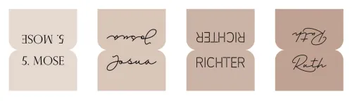 Bibel-Griffregister Cremefarben