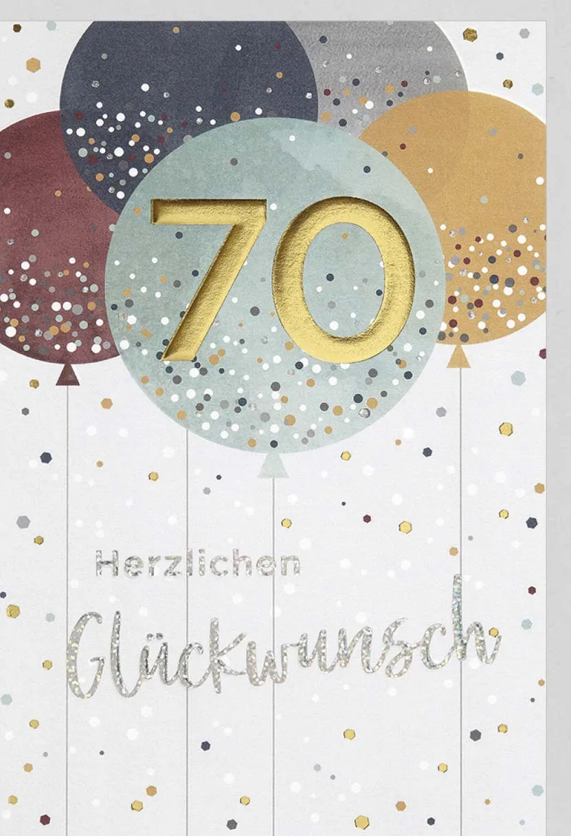 Faltkarte 70 Luftbalons