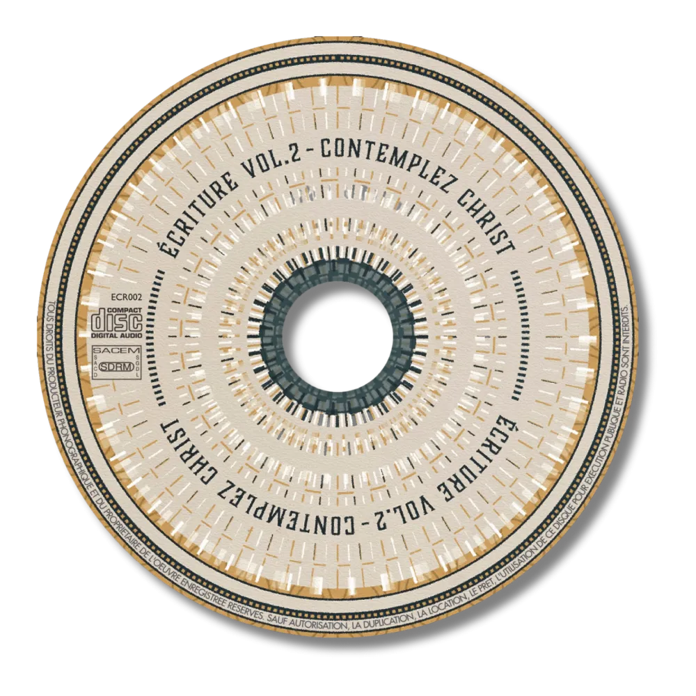 Écriture, vol. 2 [CD] - Contemplez Christ