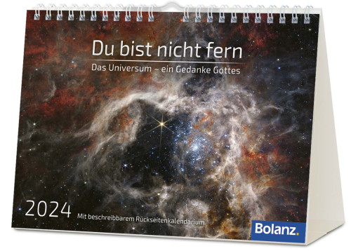 Kalender Du bist nicht fern - Das Universum - ein Gedanke Gottes, Panoramakalender