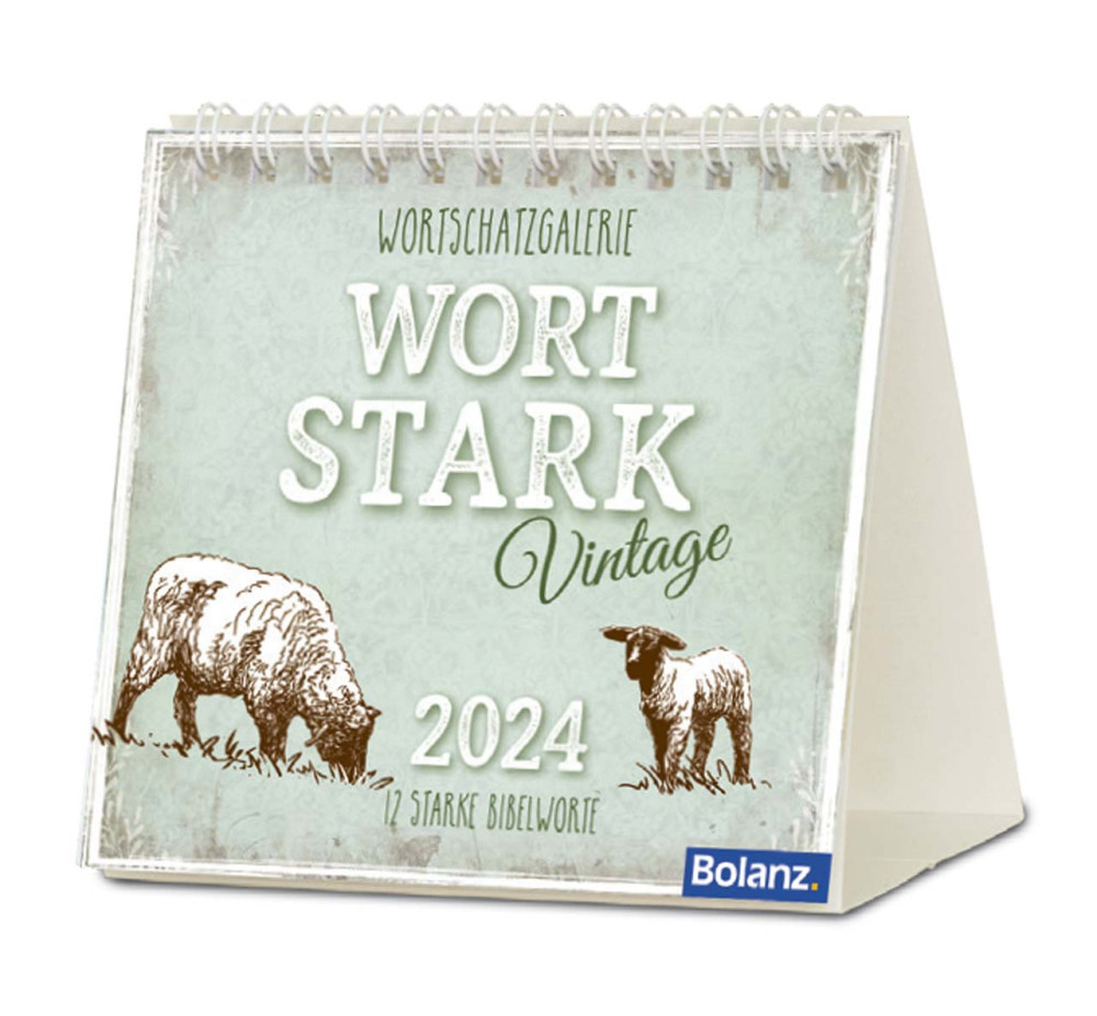 Kalender Wortstark - Minikalender