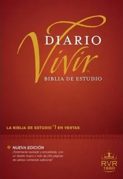 Espagnol, Bible d'Etude, Reina Valera 1960, Biblia de Estudio Diario Vivir, rigide, couverture...