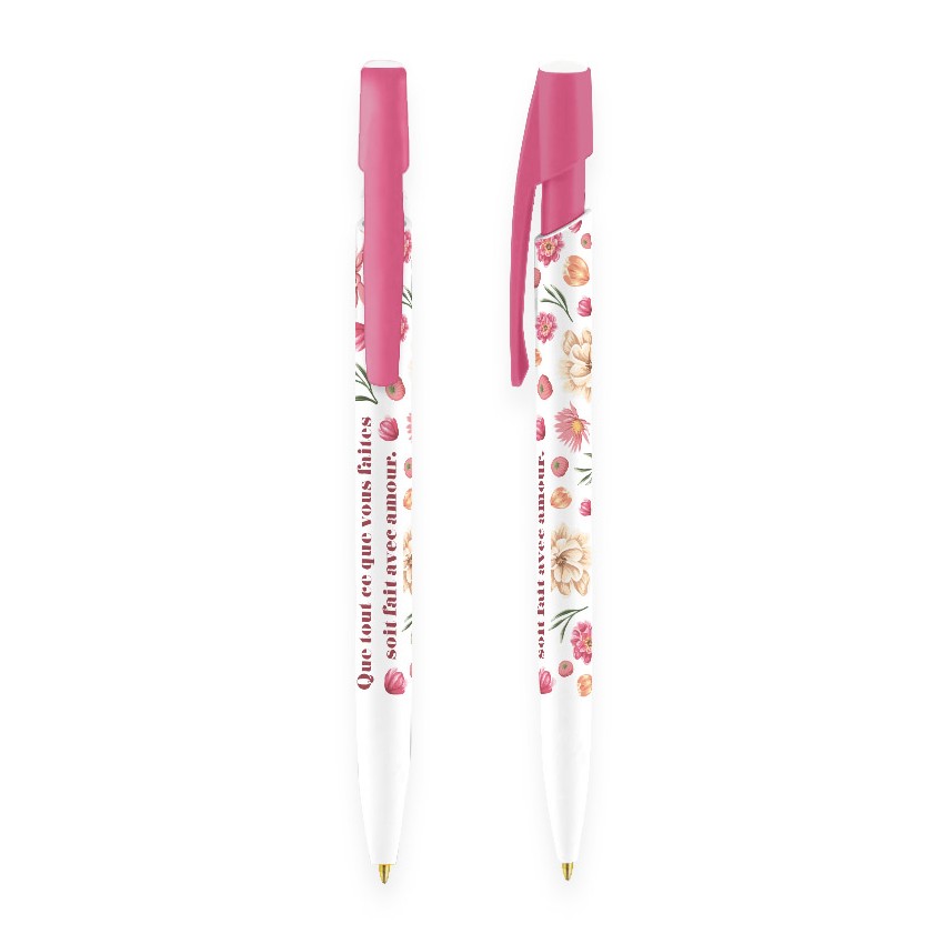 Stylo - «Que tout ce que vous faites soit fait avec amour»