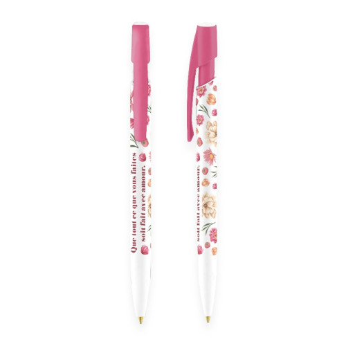 Stylo - «Que tout ce que vous faites soit fait avec amour»