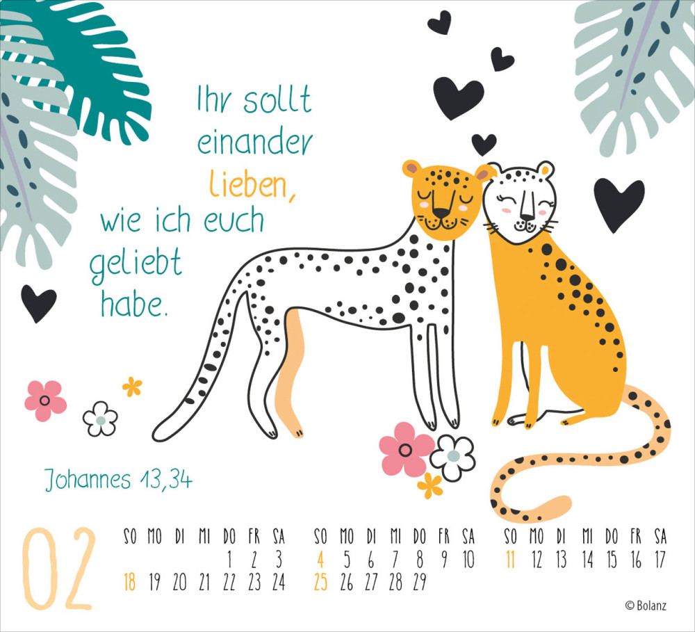 Kalender Freunde fürs Leben - Minikalender