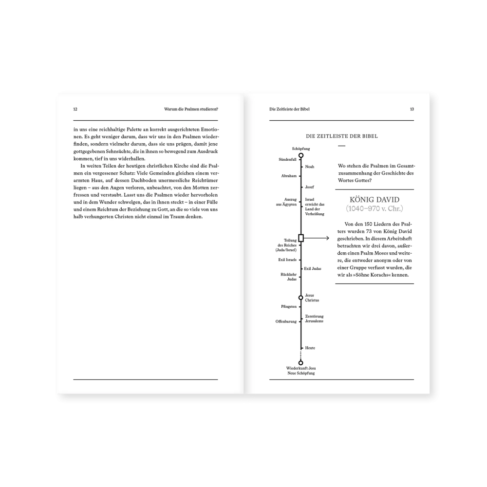 Psalmen (Arbeitsheft) - Reihe Die Bibel erklärt