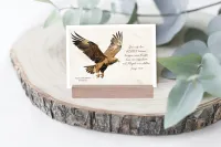 Postkarten Die auf HERRN harren - Adler