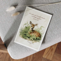 Postkarten Ich werde euch Zukunft schenken und Hoffnung geben - Reh