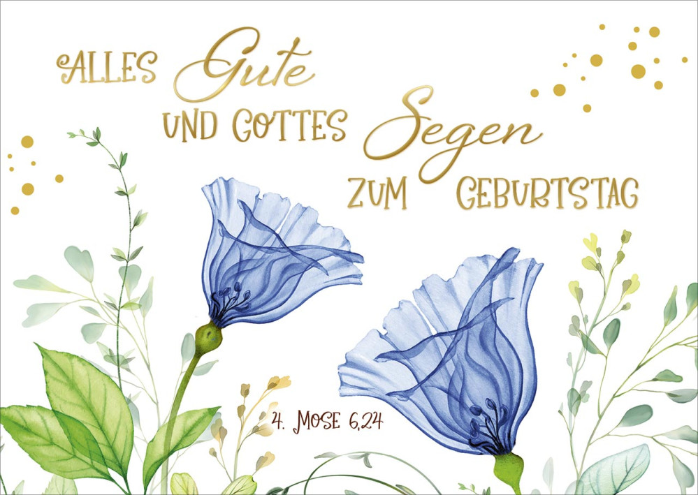 Postkarten Lovely Alles Gute