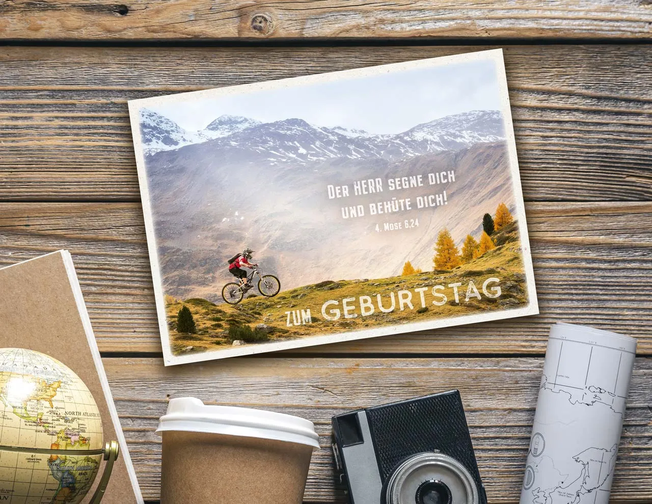 Postkarten Der HERR segne - Zum Geburstag