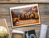 Postkarten Und ihr werdet die Wahrheit erkennen - Johannes 8,32