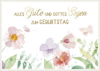 Postkarten Alles gute und Gottes Segen Zum Geburstag