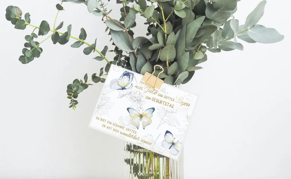 Postkarten Du bist ein Gedanke Gottes