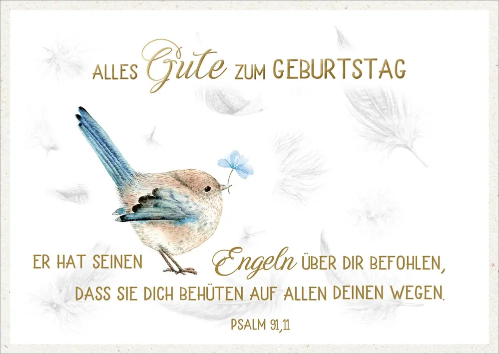 Postkarten Er hat sienen Engeln befohlen