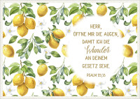 Postkarten Herr, öffne mir die Augen - Psalm 119,18
