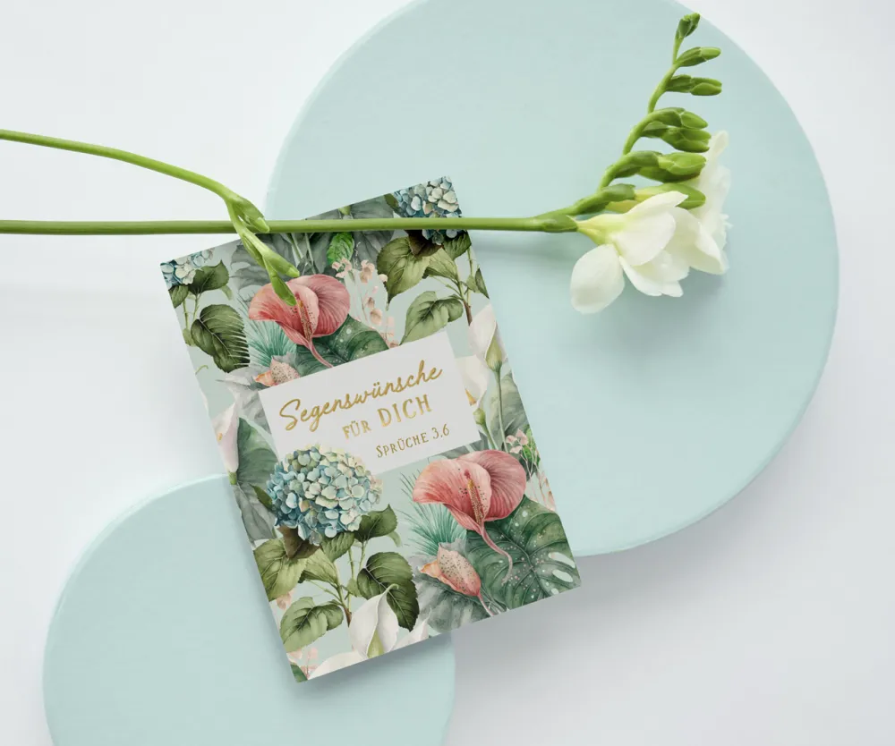 Postkarten Segenswünsche für Dich - Spr 3,6