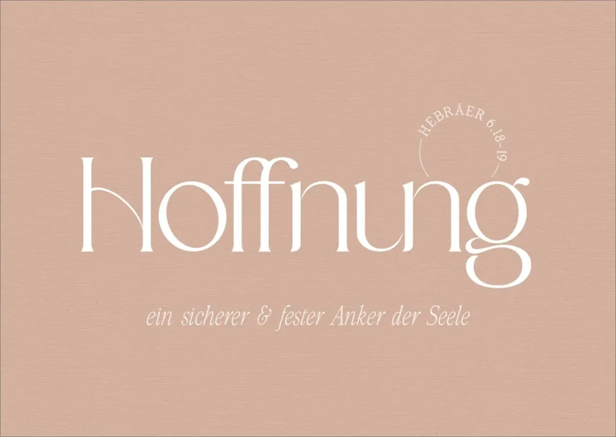 Postkarten alive Hoffnung