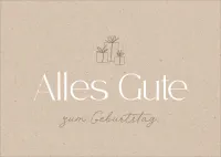 Postkarten alive Alles Gute zum Geburtstag