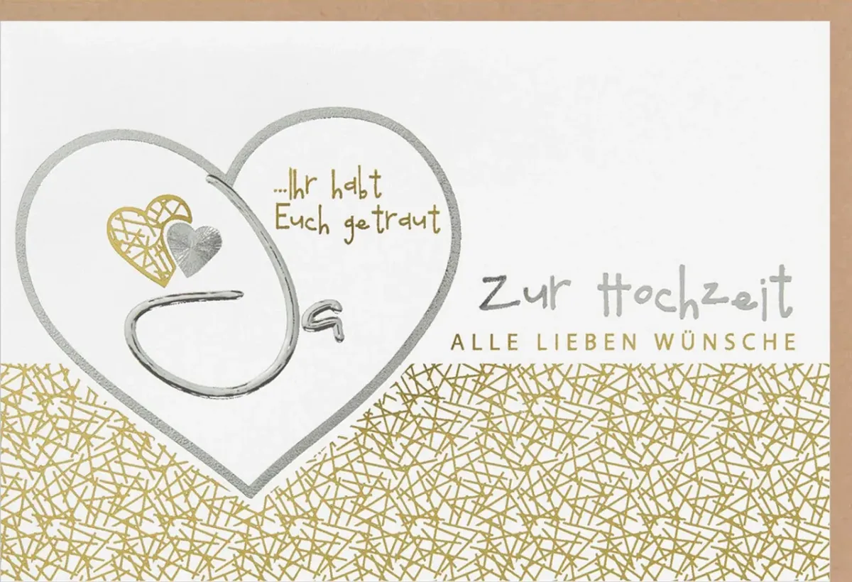 Faltkarte Ihr habt euch getraut