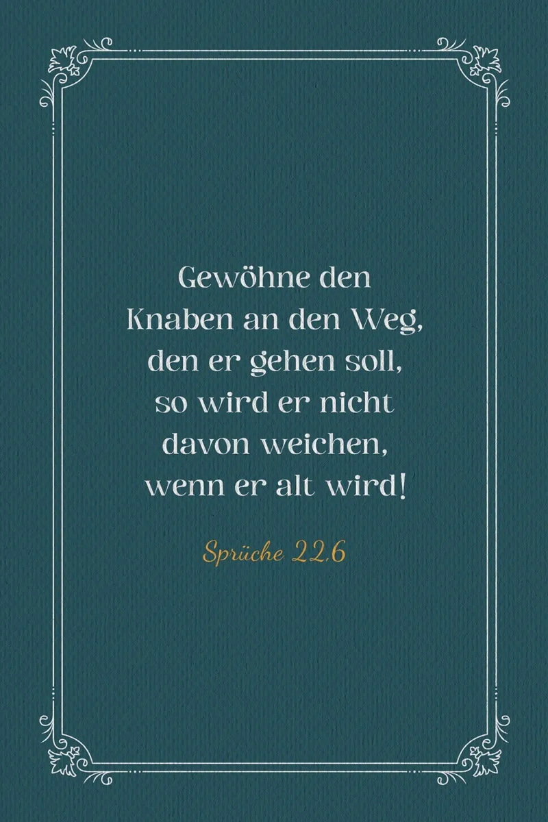 Lehre sie zu arbeiten