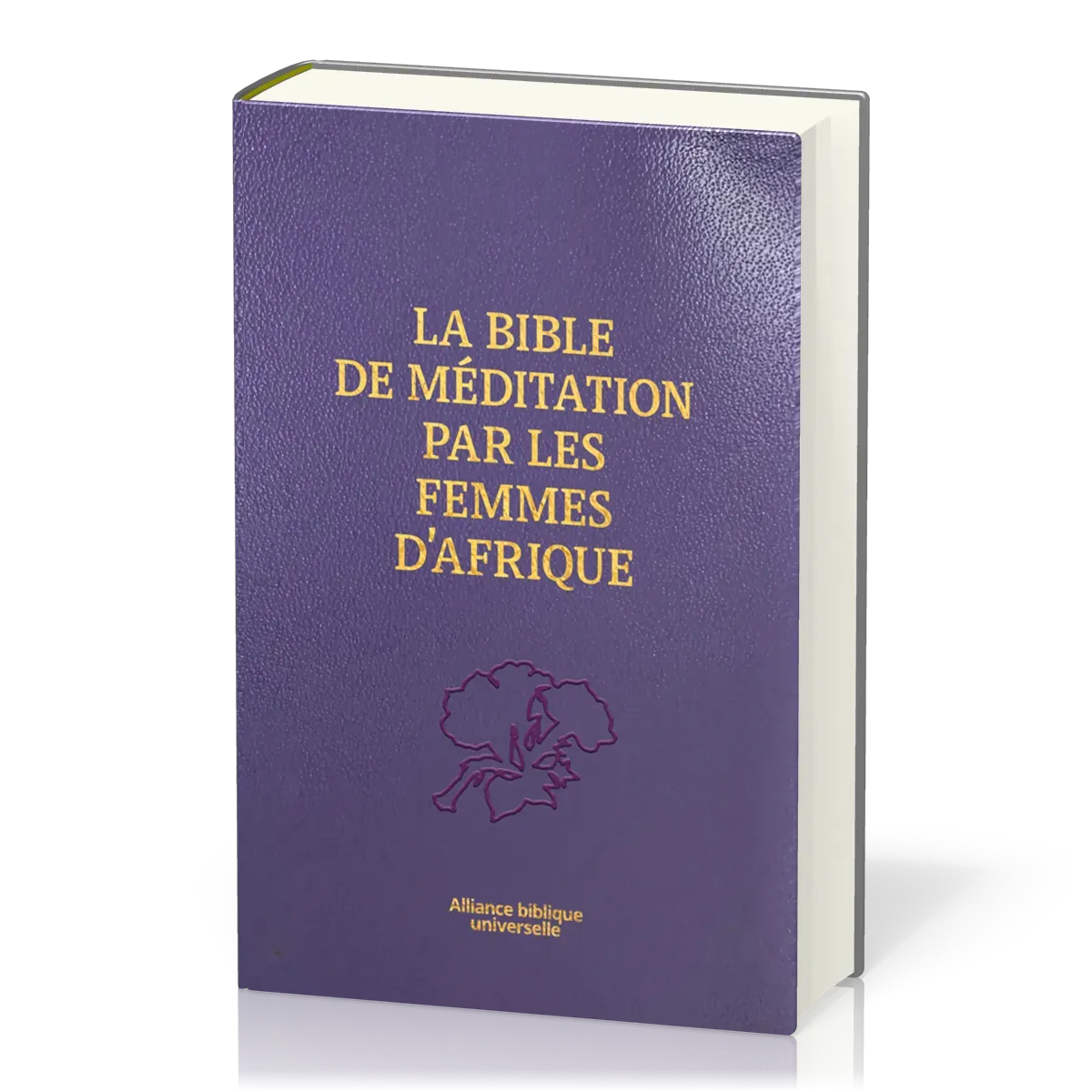 Bible NFC, Bible de méditation par les femmes d'Afrique - semi-rigide, similicuir violet, paroles...
