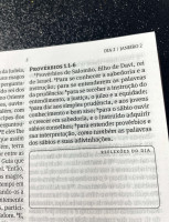 Portugais, Bible Almeida révisée et corrigée 365, couverture souple imprimée avec bords blancs