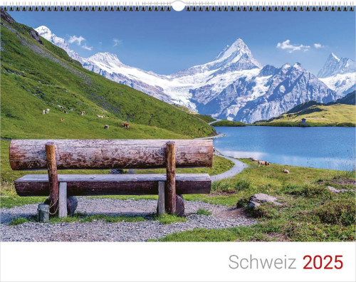 Calendrier Paysages Suisses - Allemand, Calendrier mural