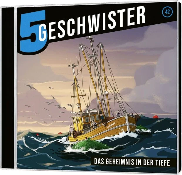 5 Geschwister - Das Geheimnis in der Tiefe - Folge 42 (Hörspiel CD)