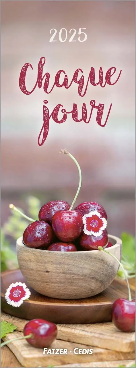 Chaque jour - calendrier vertical