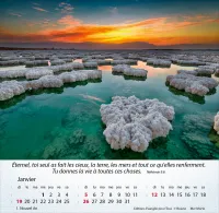 Israël shalom - Calendrier de table