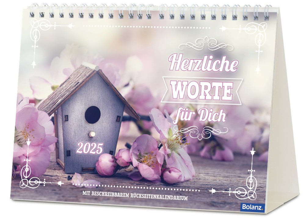 Kalender Herzliche Worte für Dich - Panoramakalender