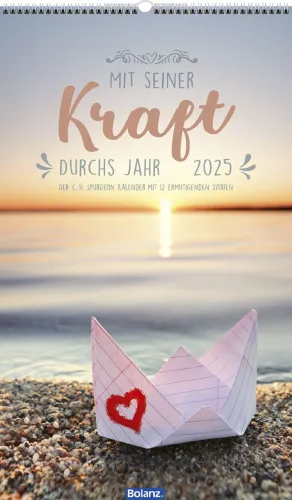 Kalender Mit Seiner Kraft durchs Jahr - Postkalender