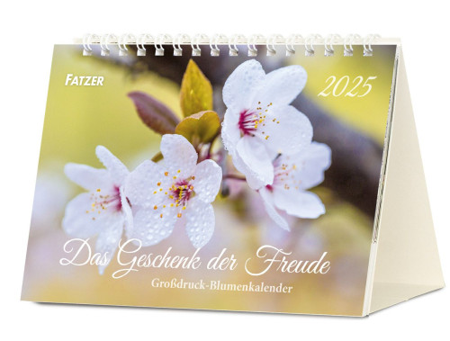 Das Geschenk der Freude - Panorama-Tischkalender