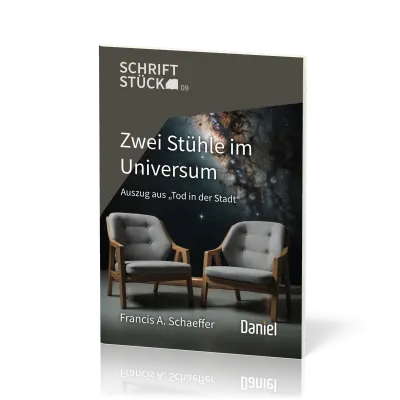 Zwei Stühle im Universum - Auszug aus 'Tod in der Stadt' - Schriftstück Reihe