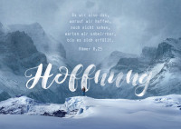 Postkarten Hoffnung - Römer 8,25