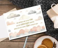 Postkarten von Liebe getragen