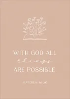 Postkarten with God - Matthew 19:26