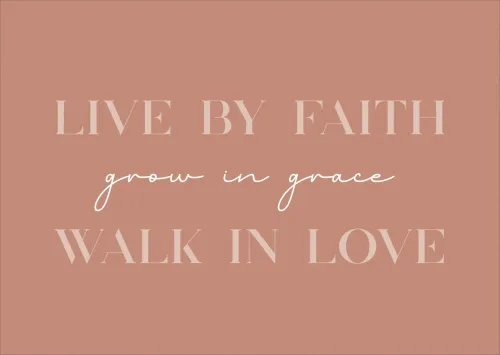 Postkarten Walk in Love