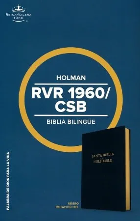 Bible bilingue Espagnol/Anglais, Reina Valera 1960/Christian Standard Bible - Similicuir souple...