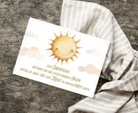 Postkarten Sonne zum Geburtstag
