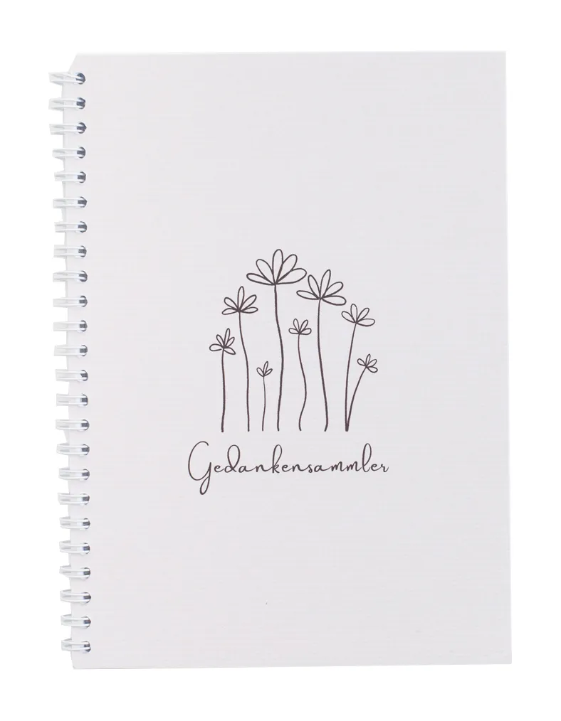 Notizen Gedankensammler - DIN A5 Ringbuch für Notizen